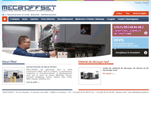 Tablet Screenshot of mecaoffset.com